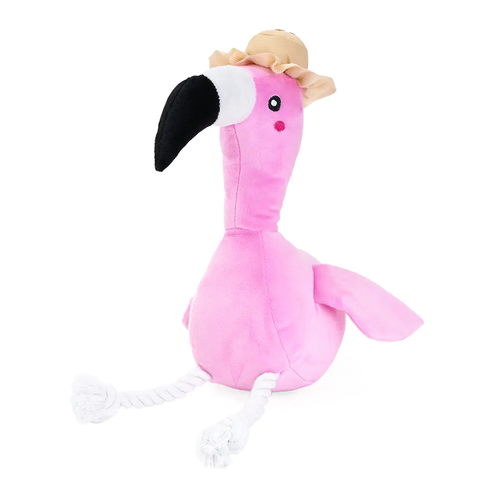 Dog Toy: Zippy Paws Freya the Flamingo