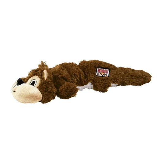 Dog Toy: Kong Scrunch Knots Squirrel Small