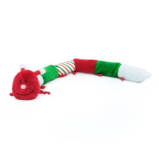 Dog Toy: Zippy Paws Holiday Caterpillar Deluxe