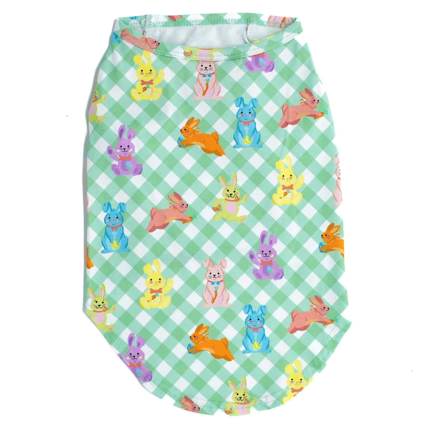 Rainbow Rabbit Easter dog shirt