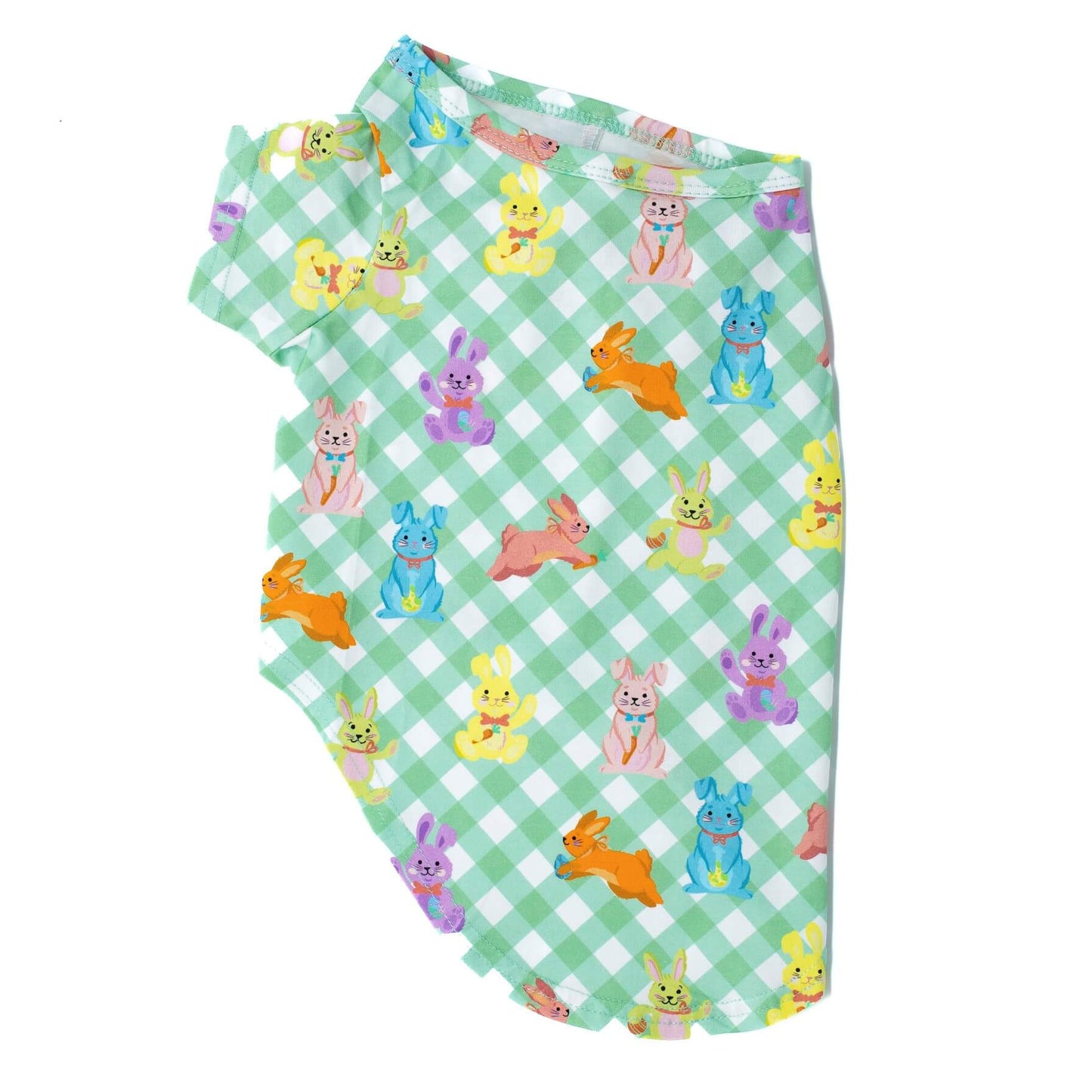 Rainbow Rabbit Easter dog shirt