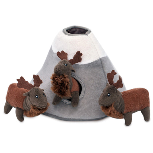 Dog Toy: ZippyPaws Elk Mountain Zippy Burrow