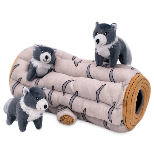 Dog Toy: ZippyPaws Arctic wolves burrow